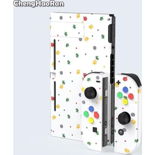 ChengHaoRan DIY Housing Shell Case For Nintend Switch NS Joy-Con Controller Cherry Fresh Left Right Backplane Protection Cases