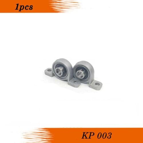 1pcs 17mm caliber Zinc Alloy mounted bearings KP003 UCP003 P003 insert bearing pillow block bearing housing