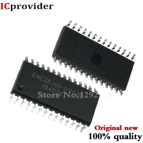 50pcs/lot ENC28J60-I/SO ENC28J60 ETHERNET CTRLR W/SPI 28SOIC SOP-28 Best quality