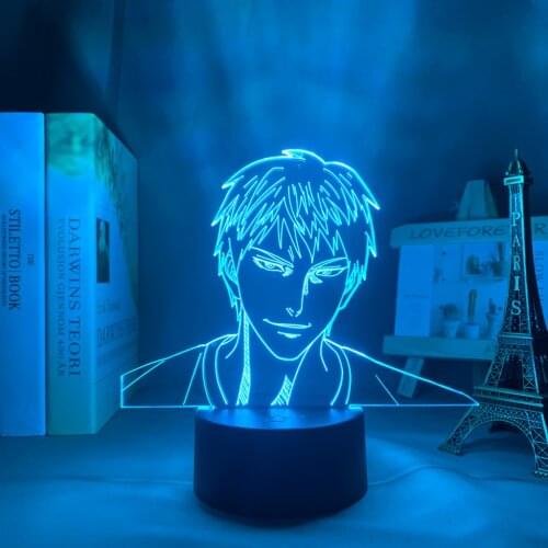 Anime Kuroko No Basuke Daiki Aomine Figure Led Night Light for Room Decor Light Brithday Gift Manga Kuroko Basketball 3d Lamp