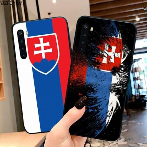 Sk Slovak Slovakia Flag DIY phone Case cover Shell for Xiaomi Mi Note 10 Lite Mi 9T Pro xiaomi 10 10 CC9 Pro 9SE