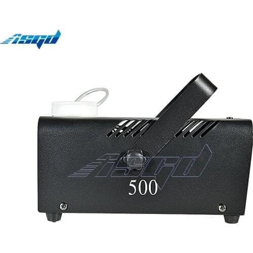 500W Smoke Machine Stage Effect Equipment DJ Bar Disco Party Dance Floor Fog Machine Fogger Wireless Remote Control/Wire Control