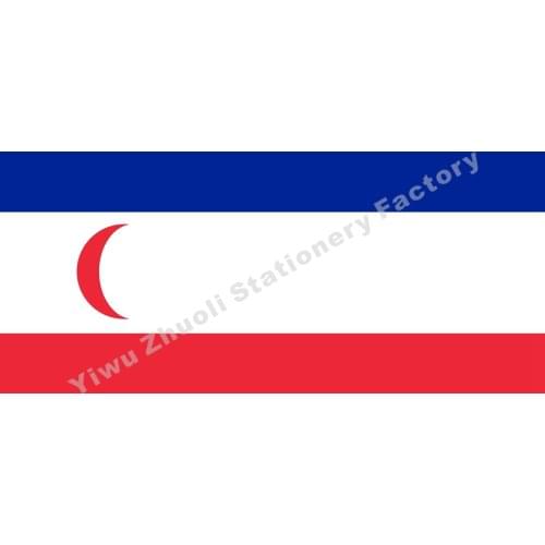 France Madagascar Protectorate 1885 Flag 150X90cm (3x5FT) 120g 100D Office/Activity/parade/Festival/world cup/Home Decoration