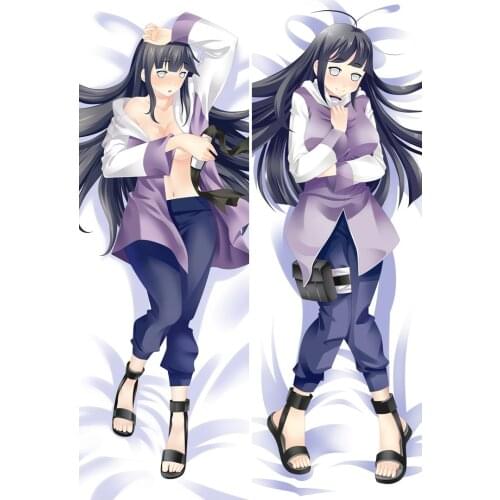 Hyuga Hinata Cosplay Dakimakura Japan Ninja Anime Pillowcase Kawaii Girl Hugging Body Otaku Pilow Waifu Backrest Bed Pillow 150