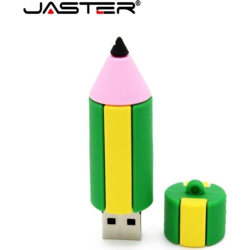 JASTER Arrival pencil pen drive 4gb 8gb 16gb 32gb 64GB usb 2.0 flash disk memory stick pendrive usb flash drive U disk usb 2.0
