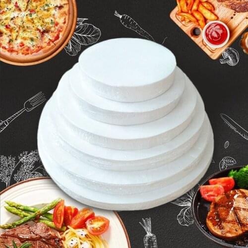 50pcs Round Baking Paper Circle Parchment Paper Liner BBQ Oven Patty Hamburger Paper Cake Pan Non-Stick Baking paper Tools