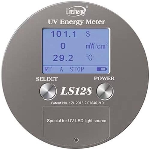 LS128 UV Energy Meter Measure the UV Irradiance And Temperature Spectral Range 340nm~420nm UV LED UV Curing