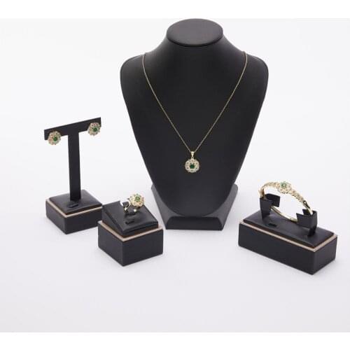 Morocco hot selling accessories wedding jewelry set for women fashion jewelry set copper high quality jewelry set