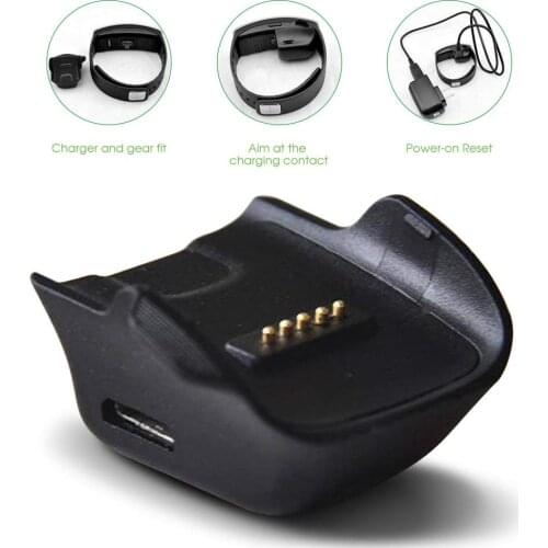 Charger Cradle Charging Dock Desktop for Samsung Gear Fit Smart Watch for Samsung Galaxy Gear SM-R350 smart watches