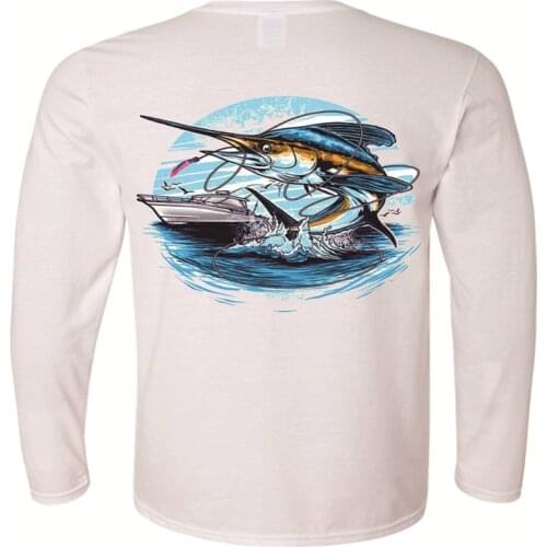 Fishing Clothes Plus Velvet Spring Autumn Keep Warm Breathable Outdoors Windproof High-Tech Polyester Custom Print Sublimation