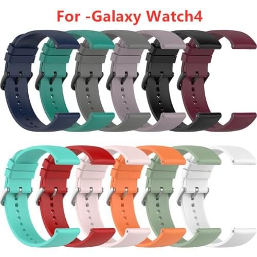 Sport Band For -Samsung -Galaxy Watch 4 22mm 20mm Sport Silicone Strap For -Galaxy watch4 classic replacement Accessories