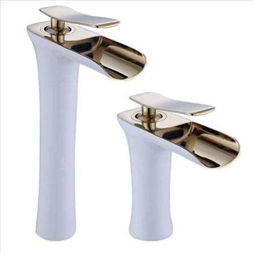 Ropyly White Bath Mixers