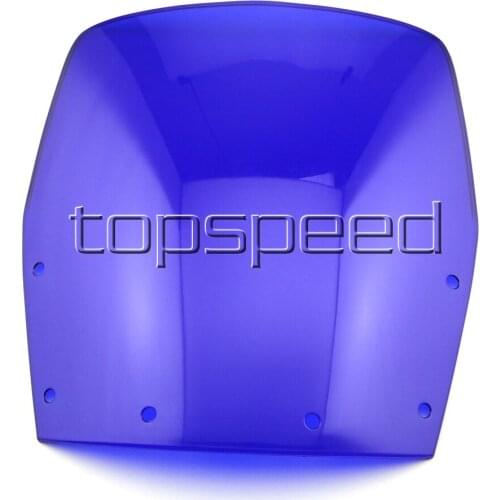 Blue Motorcycle Windshield Windscreen For Kawasaki Ninja ZX250R 1998-2007 1999 2000 2001 2002 2003 2004 2005 2006