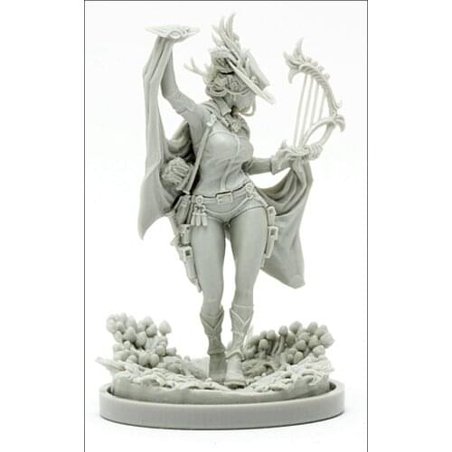 Special offer die-cast resin model KD 19 hero resin white model free shipping