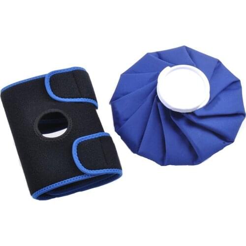 Sport Ice Pack Knee Strap Elbow Wrist Ankle Ice Hot Pain Bag Strap For Relieve Muscle Stiffness Soreness Fitness Accessories