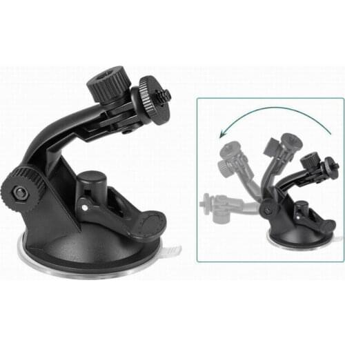 Universal Car Suction Cup Bracket Suction Cup Bracket Tripod Mount Camera Holder for Car Recorder Action Camera