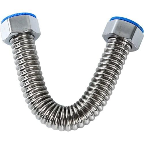 Water Heater 304 Stainless Steel Bellows Corrugated Pipe Fflooding Hot And Cold Plumbing Hose Shaping Length 10cm To 40cm