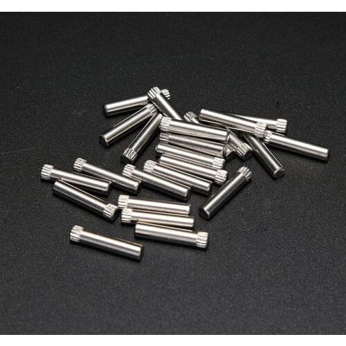 10Pcs M6 M8 Stainless Steel Knurled Pins Shaft Pin Hinge Dowels Toy Connecting Rod Lock Cylindrical Positioning Dowel 8mm-40mm L