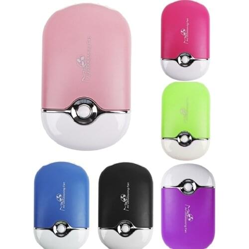 6 Colors Mini USB False Eyelash Fan Air Conditioning Blower Glue Grafted Eyelashes Dedicated Dryer Beauty Tool Home office Fan