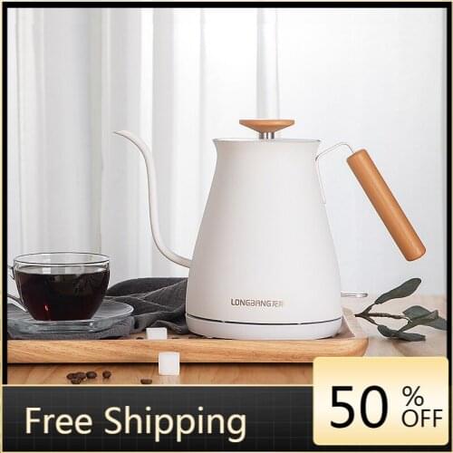 Water Kettle Electric Camping Gooseneck Kettle Stainless Steel Teapot Cast Iron Travel Chaleira Com Apito Utensils For Kitchen