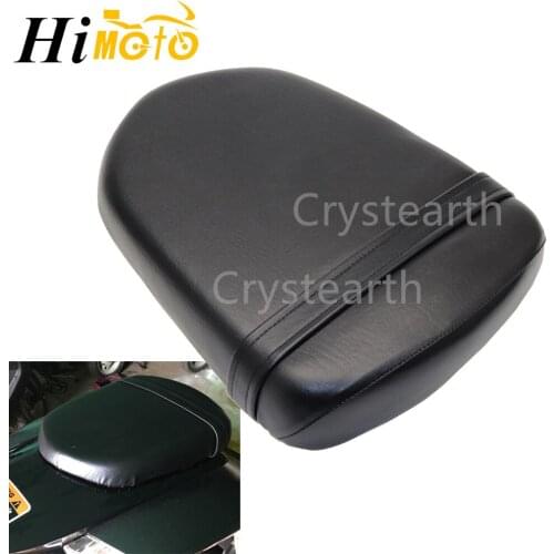For SUZUKI GSXR600 GSXR750 2006 2007 GSXR 600 GSX-R750 K6 K7 Black Motorcycle Passenger Rear Seat Pillion Seat Cover Cushion Pad