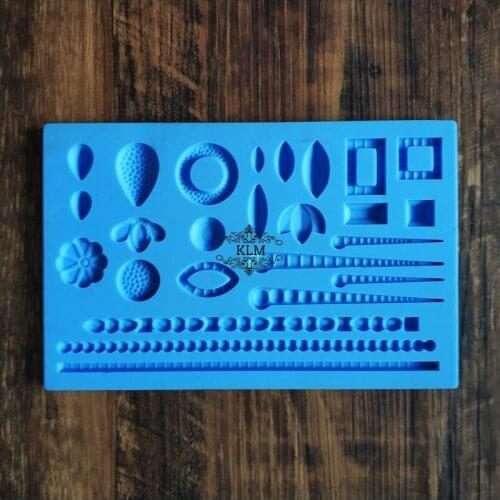 Crystal Diamond Cake Decoration Mould Chocolate DIY Silicone Mould Epoxy Resin Mould Mould Cake Edge Decorating Tool