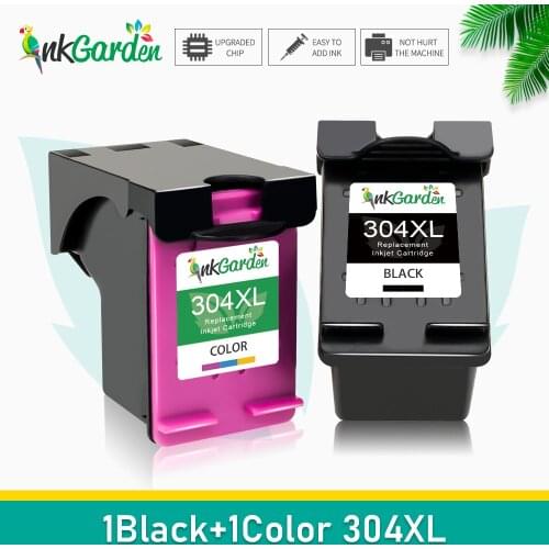 InkGarden remanufactured replacement For HP 304 304 XL Ink Cartridge For HP Deskjet Envy 5000 5010 5012 5014 5020 2600 Printer