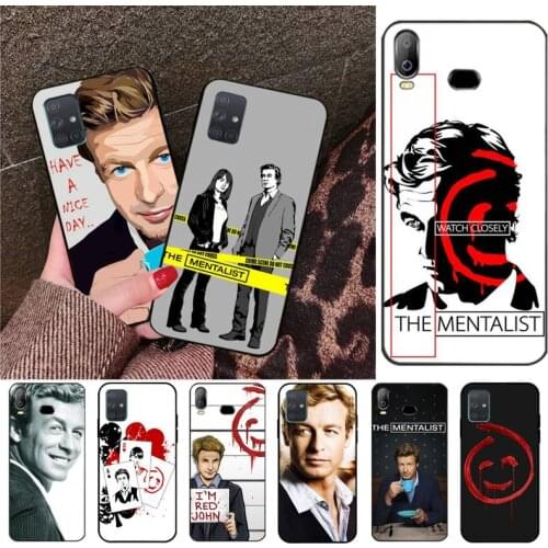 The Mentalist Red John Simon Baker Painted Phone Case For Samsung Galaxy A01 A11 A31 A81 A10 A20 A30 A40 A50 A70 A80 A71 A91 A51