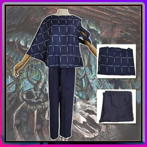 New Anime Jujutsu Kaisen Mahito Cosplay Costumes Wigs And Coat Pant Unisex Cosplay Uniform Clothes Halloween Party For Women