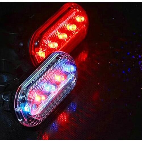 NEW Good-quality 5 LED Rear Tail Red Bike Bicycle Seatpost Back Light Bicycle Lamp Mountain Bike Tail Light Warning Lights F105