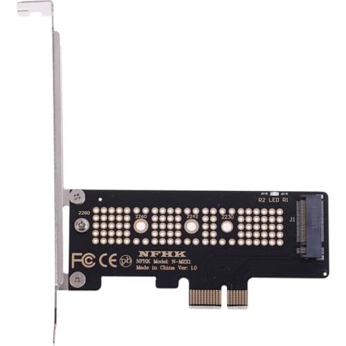 NVMe PCIe x4 x2 M.2 NGFF SSD to PCIe x1 converter card adapter PCIe x1 to M.2 New Arrival