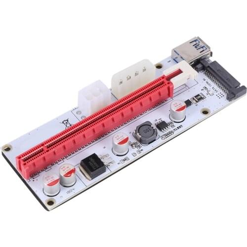 USB 3.0 Pcie PCI-E Express 1X To 16X GPU Extender Riser Card Adapter