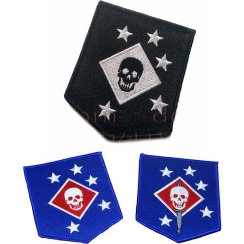 USMC MARINE RAIDERS Embroidered Patches Badge Patch Mens Bags Appliques Mens Military Cosplay Prop Accessories Collection Bedge