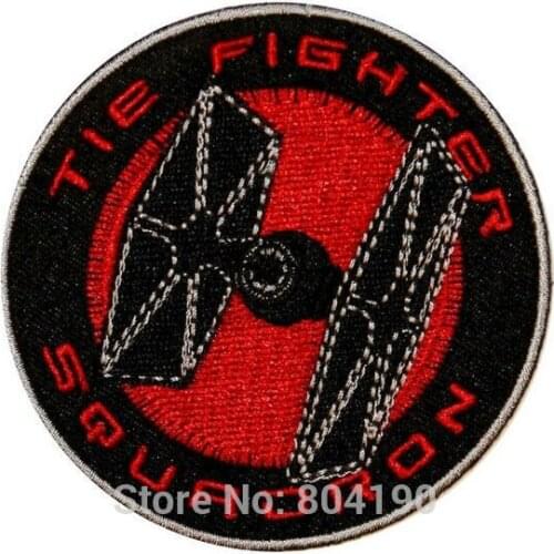 3" Clone Tie Fighter Squadron TV Movie Embroidered IRON ON and SEW ON Cool Biker Vest Patch Military Badge
