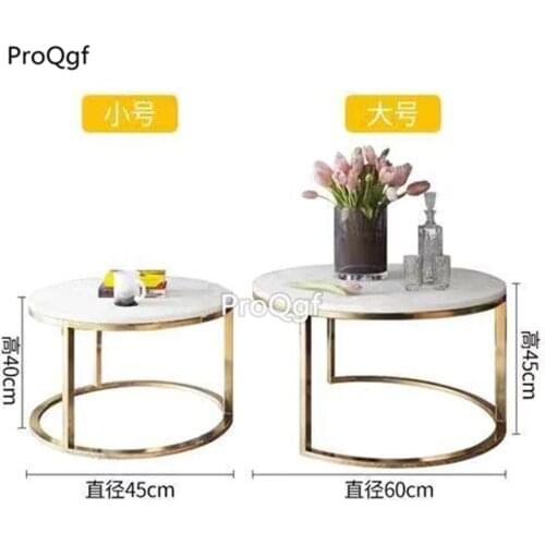 Prodgf 1 Set diameter 60cm and diameter 45cm combination nordic marble table