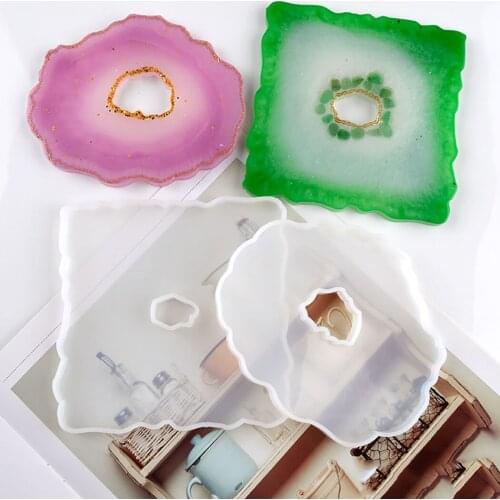 1PCS Epoxy Mold Decorative DIY Irregular Shape Casting Mold Silicone Mold Tray Mold Table Jewelry Tools and Accessories