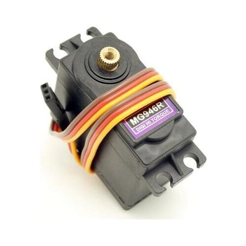 10PCS/lot MG946R Torque Digital Metal Gear Servo RC Helicopter Boat FOR Futaba Hitec Sanwa GWS 13kg servo RC Airplane