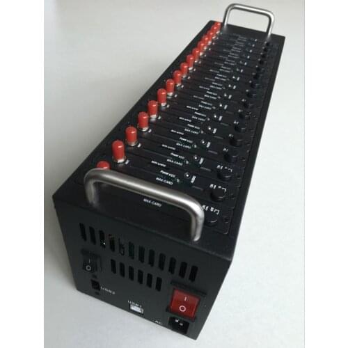 16 port Modem Pool USB Interface SMS Quad Band Bulk sms modem sms server