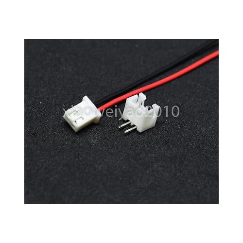 20 sets 2P Right Angel Plug XH2.54 2.54mm Pin Wire Cable Length = 30cm