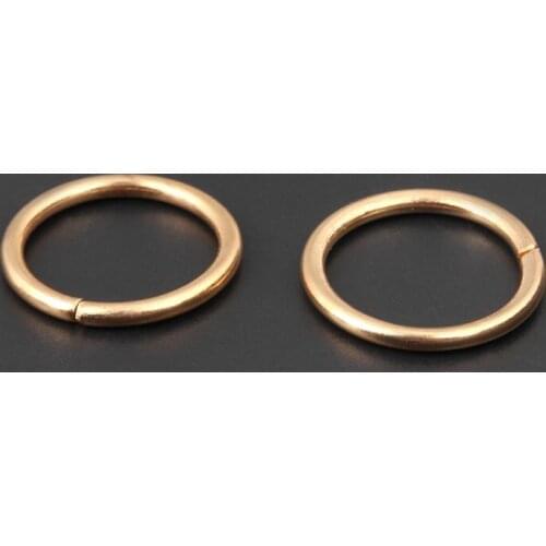 20pcs Gold Color 20mm Round Charms Circle Connector Pendant Fit DIY Jewelry Making Handcrafted Accessories