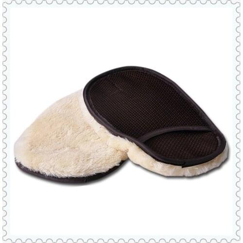 2021 Car Styling Wool Soft Wash Cleaning Glove Accessories for HYUNDAI-ACCENT IV (RB) SOLARIS VERNA SOLARIS ACCENT