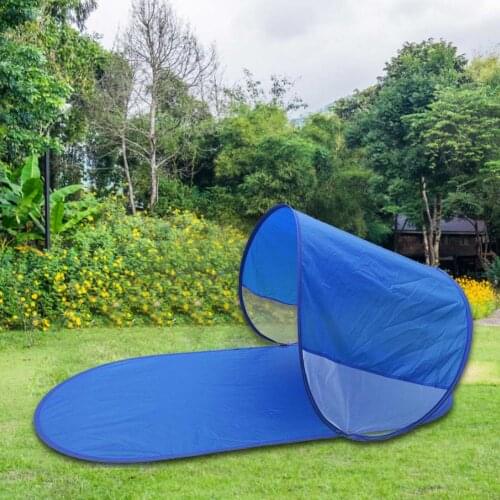 Automatic Pop Up Beach Tent Sleeping Extension Mat Sun Protection Anti UV Outdoor Fishing Camping Portable Sunshade Sun Shelter