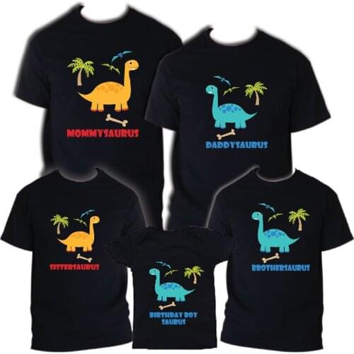 Dinosaur Big Family Birthday Party Matching T Shirt Matching Family Outfits Dad Mon Baby All Family Member Availible Shirt Gift