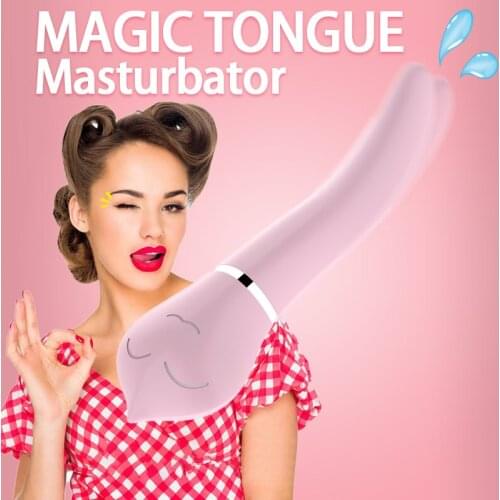Dual Moter G Spot Vibrator Tongue Lick Vagina Clitoris Stimulation Massager Masturbation Smile Face Sex Toys For Women Couple