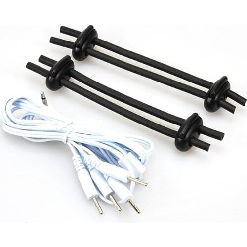 Electro Shock Stimulator Conductance Penis Rings Electric Shock Cock Rings Sexual Toys Electrodes Massager Sex Toys