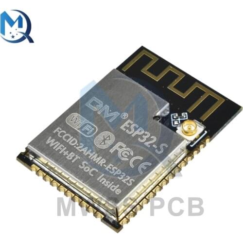 ESP32S ESP-32S WIFI Bluetooth Wireless Module ESP32 Serial To Dual Core 32 Bit CPU Power Board 2.4GHz IPEX Antenna For Arduino