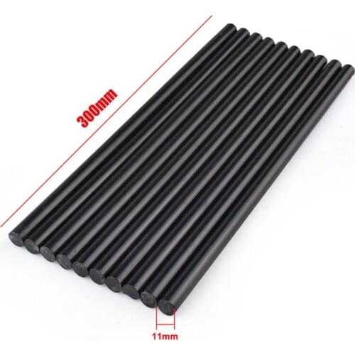 11mmx300mm Black Hot Melt Glue Sticks For Glue Gun Auto Repair Tool Car Dent Paintless Paste Removal Clean Sticky Hand DIY Tools