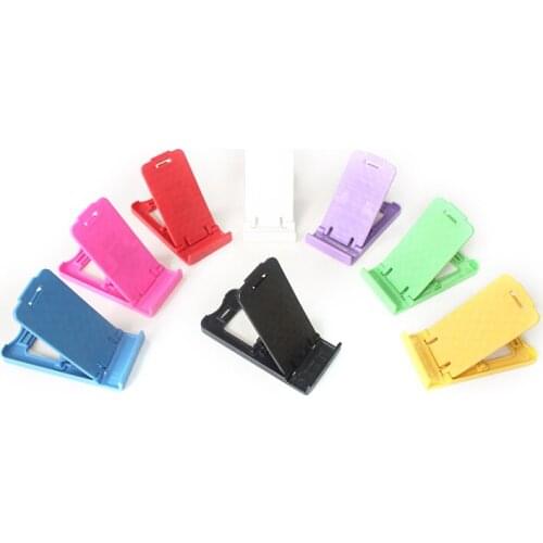 Phone Holder Desk Stand For Your Mobile Phone Tripod For iPhone Xsmax 12 Huawei Xiaomi Mi 9 Plastic Foldable Desk Holder Stand