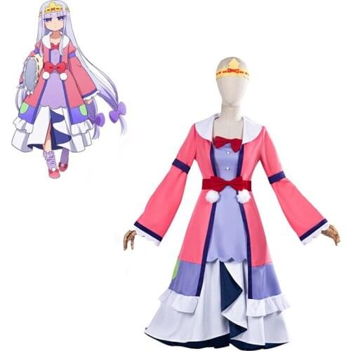 Good Night at Demon Castle Sleepy Princess in the Demon Castle Princess Syalis Dress Sleepwear Pajamas Anime Cosplay Costumes