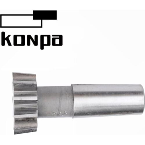 PA30 Involute spline gear shaper cutter with morse taper shank M1 -M5 D38mm gear hob cutting tool